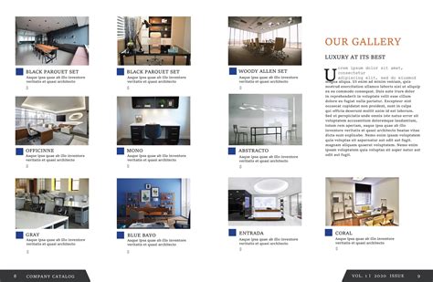 Microsoft Word Catalog Template