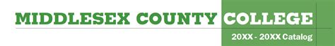 Middlesex Course Catalog