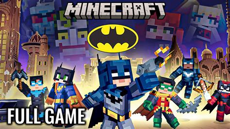 Minecraft Batman Walkthrough