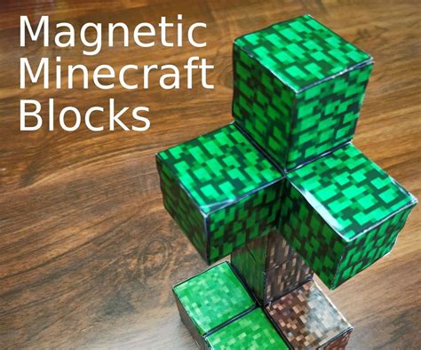 Minecraft Magnetic Blocks Template