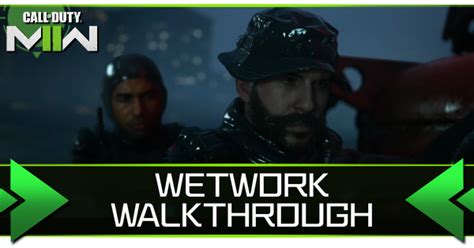 Modern Warfare 2 Wetwork Walkthrough
