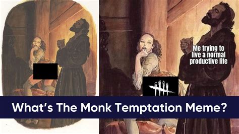 Monk Temptation Meme Template