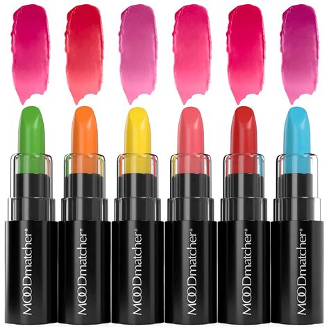 Mood Lipstick Color Chart