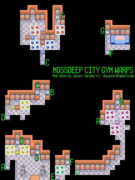 Mossdeep Gym Emerald Walkthrough