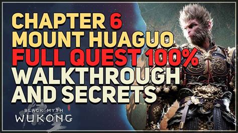 Mount Huaguo Walkthrough