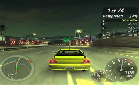 Need For Speed Underground 2 Walkthrough