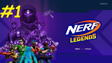 Nerf Legends Walkthrough