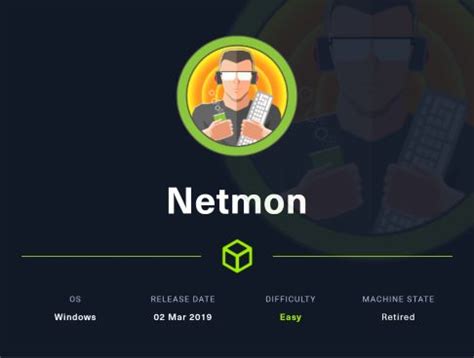 Netmon Htb Walkthrough