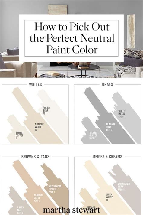 Neutral Behr Paint Colors Chart