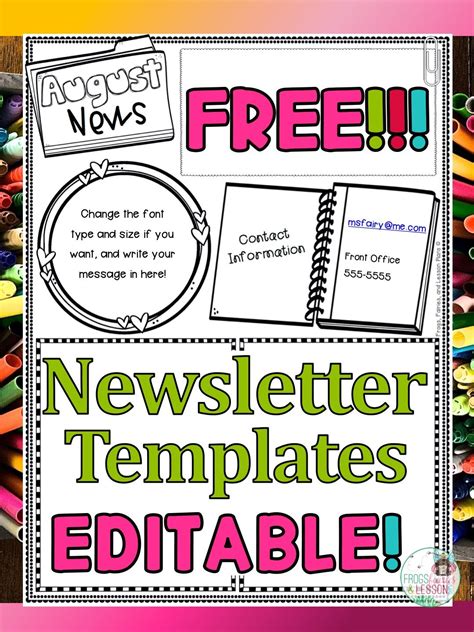 Newsletter Templates Editable