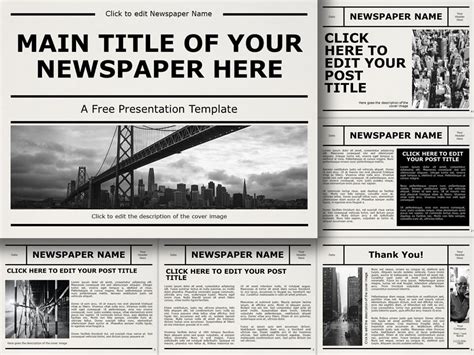 Newspaper Ppt Template