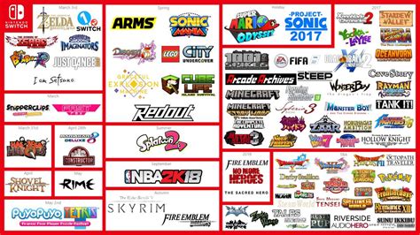 Nintendo Switch Game Catalog