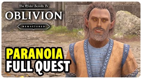 Oblivion Paranoia Walkthrough