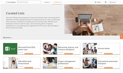 Open Sesame Course Catalog