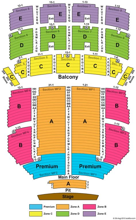 Orpheum Theater Mn Seating Chart
