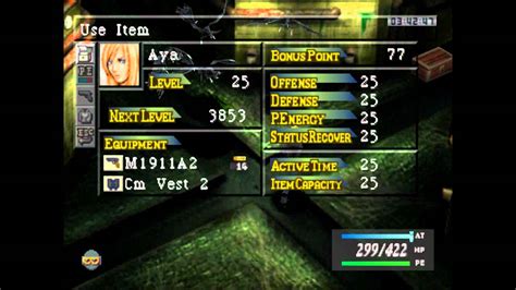 Parasite Eve Day 5 Walkthrough