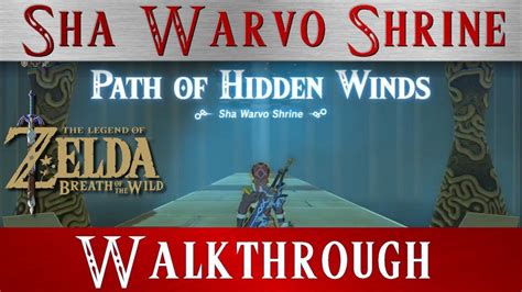 Path Of Hidden Winds Walkthrough