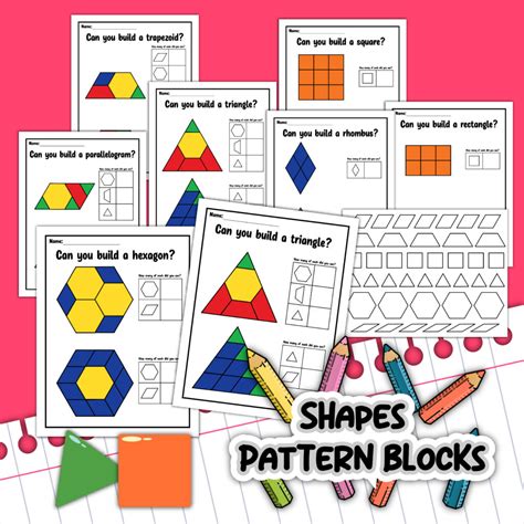 Pattern Block Templates Free