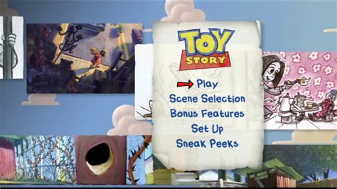 Pixar Dvd Menu Walkthrough