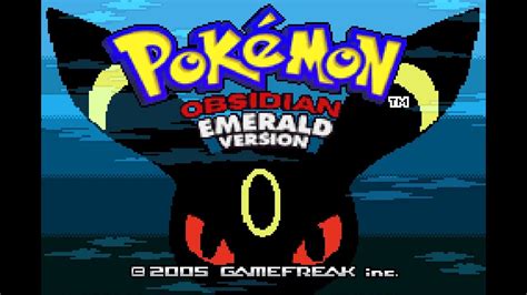 Pokemon Obsidian Emerald Walkthrough