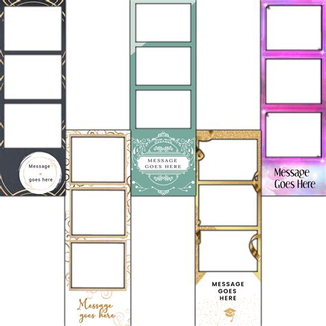 Polaroid Strip Template