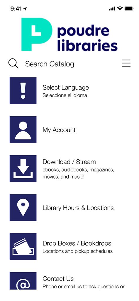 Poudre River Library Catalog