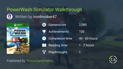 Powerwash Simulator Walkthrough