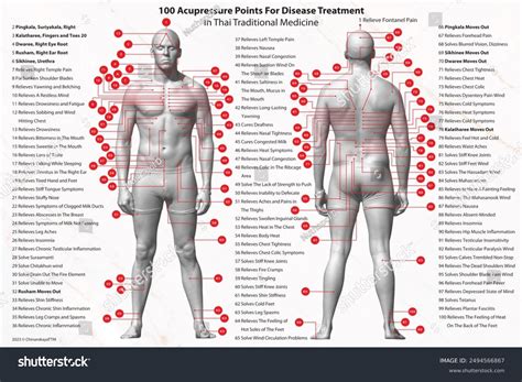 Pressure Points Body Chart