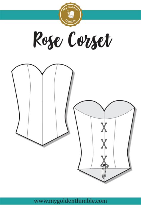 Printable Corset Pattern Free