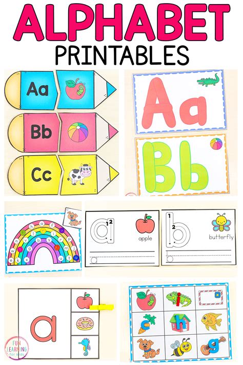 Printable Preschool Alphabet