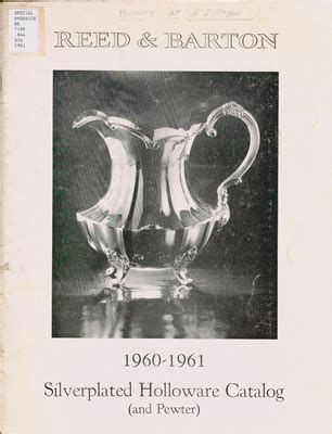 Reed And Barton Catalog