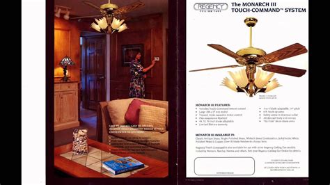 Regency Ceiling Fans Catalog
