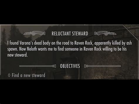 Reluctant Steward Walkthrough