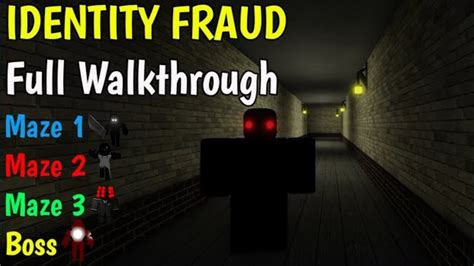 Roblox Identity Fraud Walkthrough