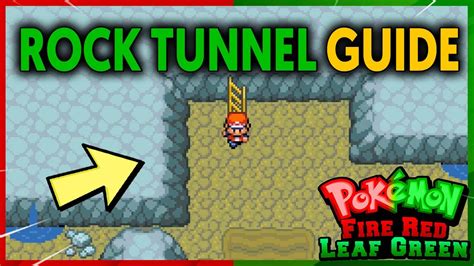 Rock Tunnel Map Fire Red Walkthrough