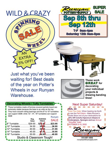 Runyan Pottery Supply Catalog