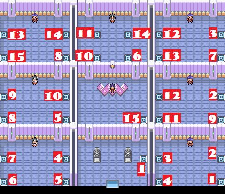 Saffron Gym Walkthrough