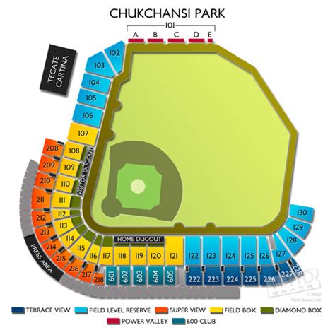 Seating Chart Chukchansi Park