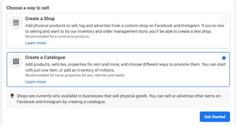 Setting Up A Facebook Catalog With Squarespace