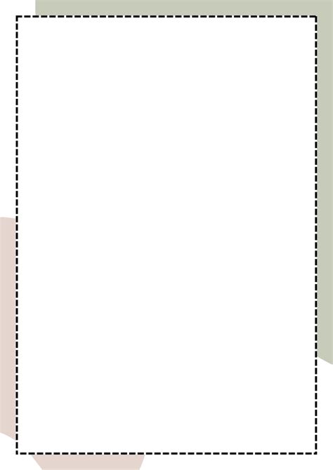 Simple Printable Borders