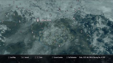 Skyrim Gallows Rock Walkthrough