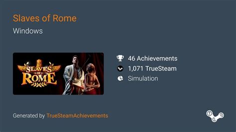 Slave Of Rome Walkthrough