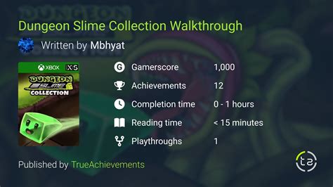 Slime Dungeon Walkthrough