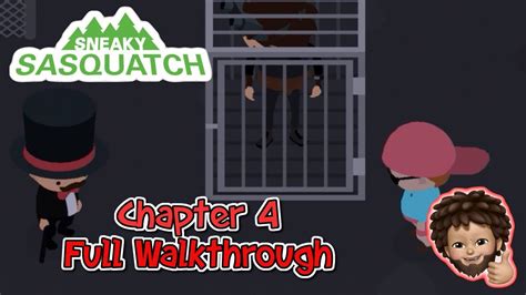 Sneaky Sasquatch Chapter 4 Walkthrough