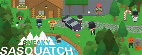 Sneaky Sasquatch Mayor Walkthrough