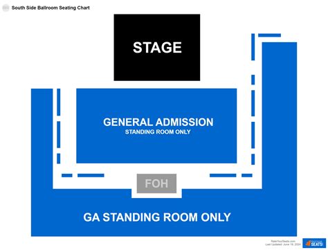South Side Ballroom Seating Chart