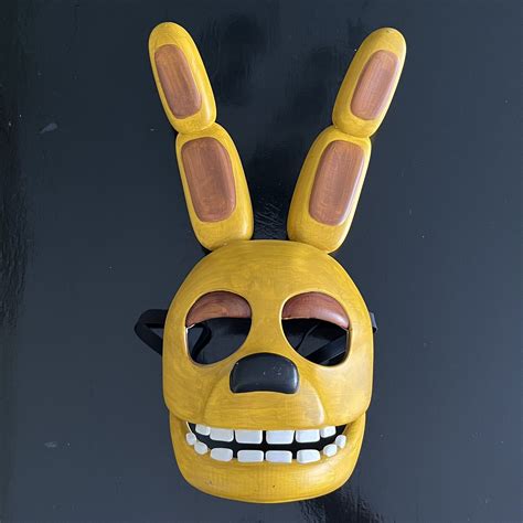 Spring Bonnie Mask Template