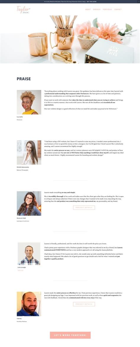 Squarespace Rally Template