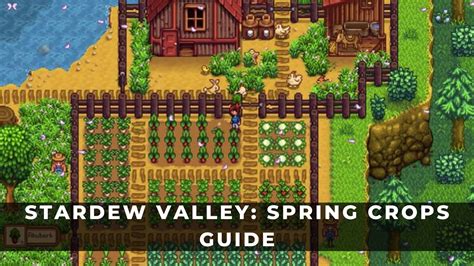 Stardew Valley Spring Walkthrough