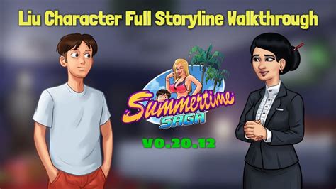 Summertime Saga Liu Walkthrough
